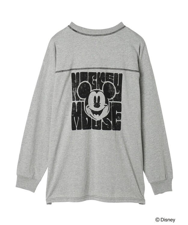 Green Parks Ｄｉｓｎｅｙ／配色ステッチチュニックII Gray Mixture