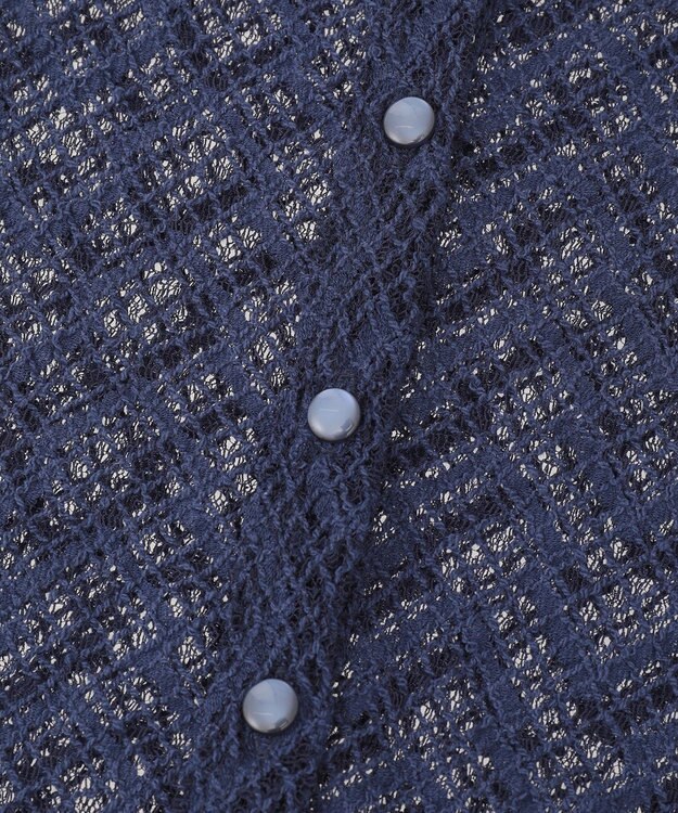 AMERICAN HOLIC レースカーディガン Navy