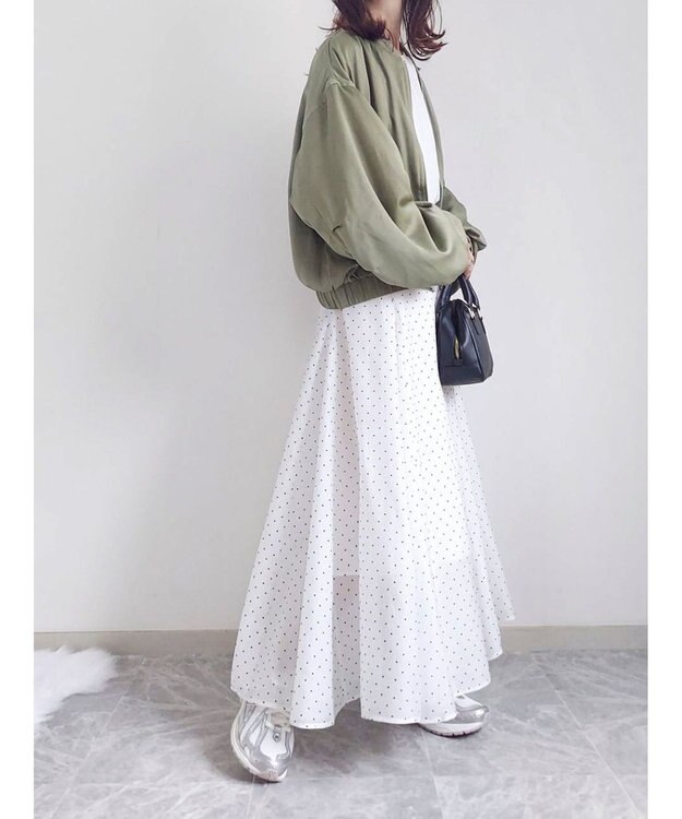 Green Parks AnriettMusee ボリュームシアーブラウス Off White