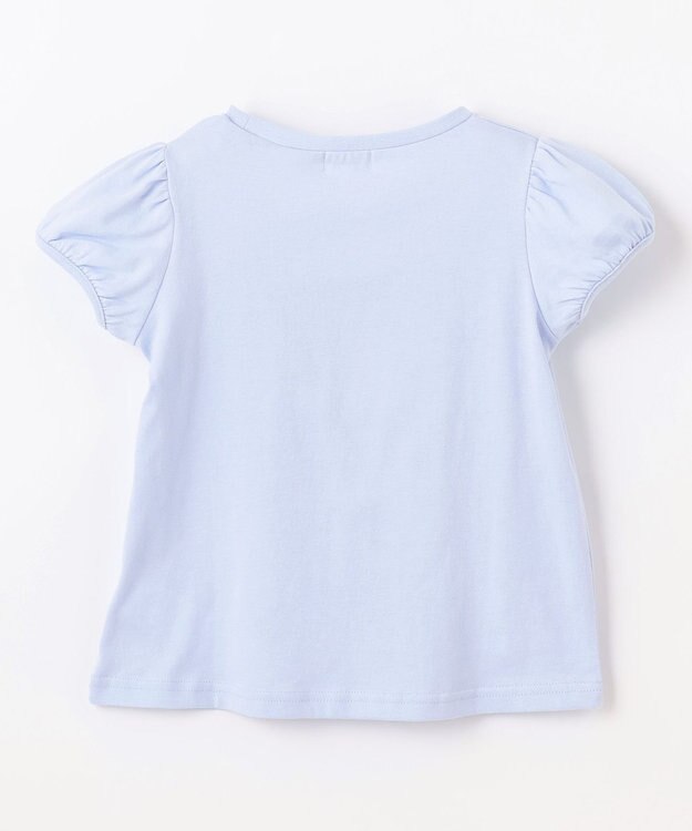 ANY KIDS しゃらしゃらモチーフ Tシャツ サックスブルー（ドレス）