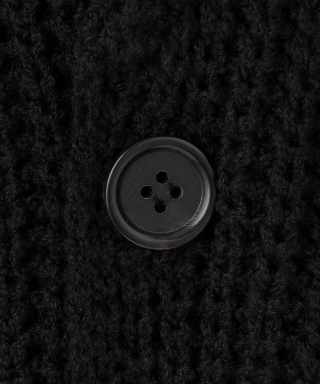 JOSEPH HOMME 【HIGH GRADE LINE】カベツイスト ニットコート ブラック系