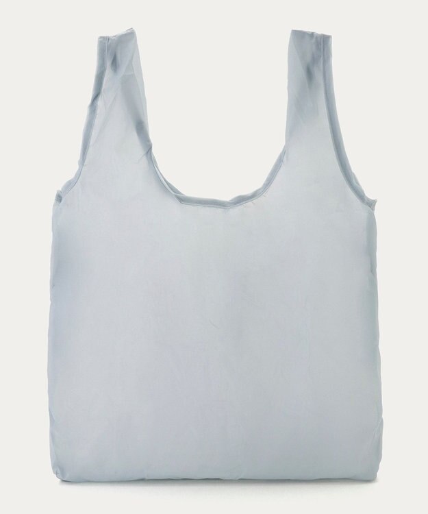 MOONBAT POLO RALPH LAUREN(ポロ ラルフローレン)ポロポニー ポケッタブル レインバッグ Sサイズ 無地 ストラップベルト付き ライトグレー