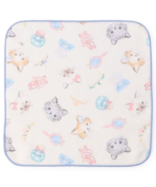 Chacott Catハンドタオル オフホワイト