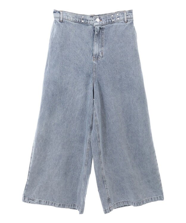 CRAFT STANDARD BOUTIQUE デニムタックパンツ Light Indigo