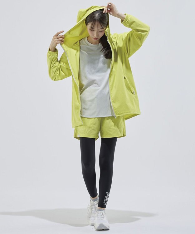CW-X 【UNISEX】 CW-X ボトムス ハーフ 3分丈 水陸両用 はっ水(本体) UＶカット率90％以上（本体） ユニセックス DHR205 /ワコール イエロー