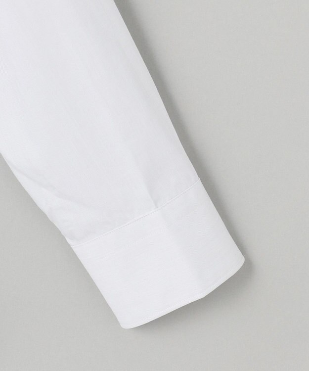 GOTAIRIKU 【形態安定】PREMIUMPLEATS_セミワイドカラー _通年ドレスシャツ(25年秋冬限定色) ライトグレー系