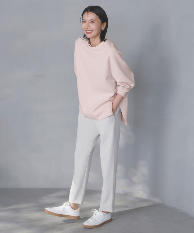 UNFILO 【15サイズ展開】BEAUTY MOVE スティックパンツ アイボリー