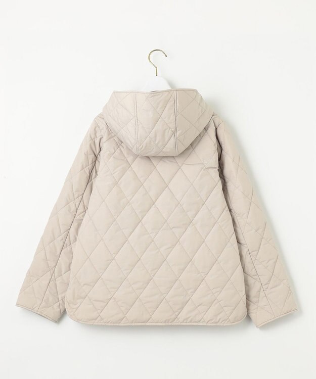 ANY SIS L 【洗える】キルティングフーディ ブルゾン ベージュ