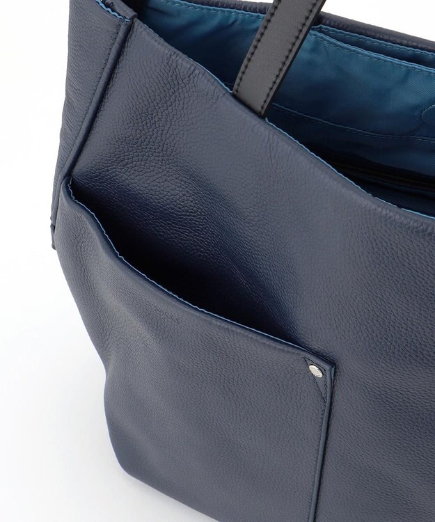 Y'SACCS 木村多江×Y'SACCS ラウンドシルエットトート ネイビー