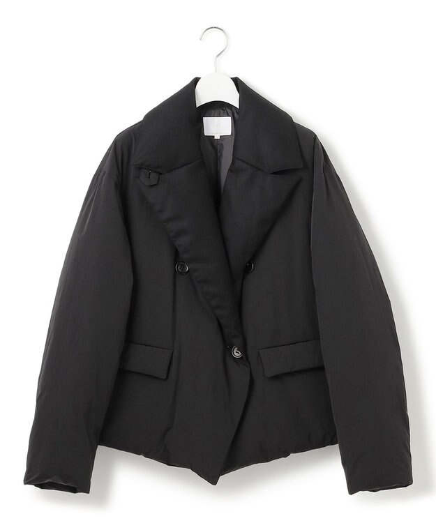 23区 【GOLD LABEL】ナイロンタフタ ダウンコート ブラック系