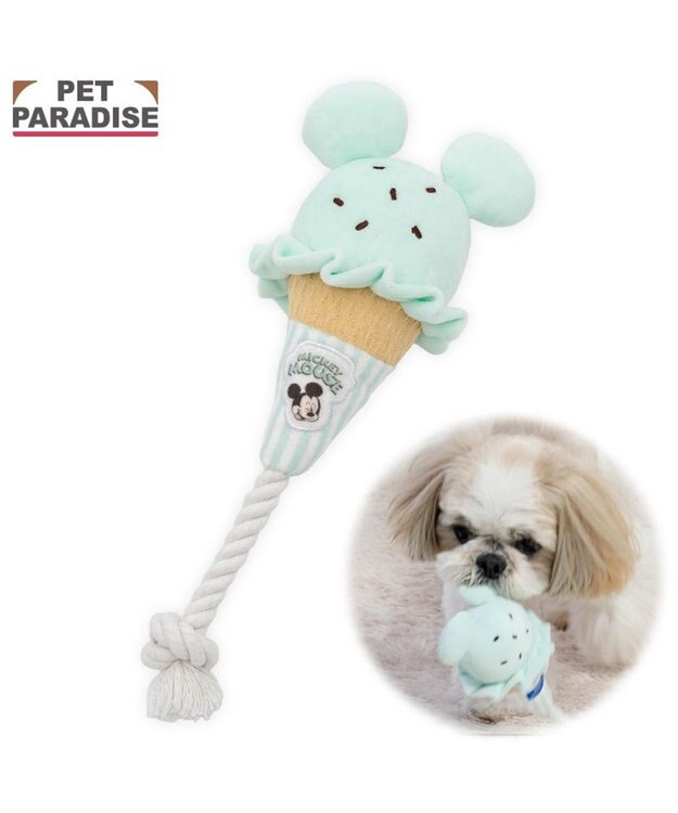 PET PARADISE ディズニー ミッキーマウス アイストイ ライトブルー