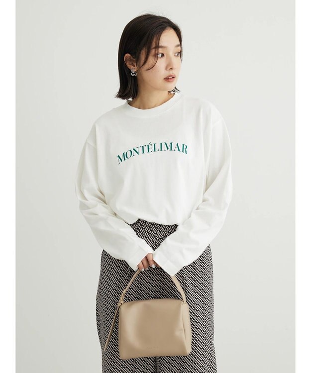 Green Parks オーバーサイズロゴチュニック Off White