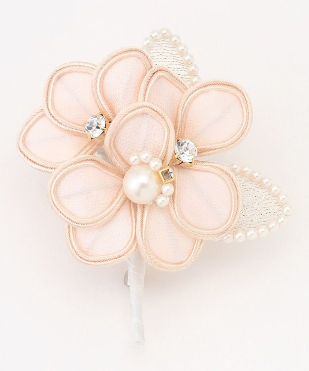 ANY SIS プチフラワー コサージュ アイボリー