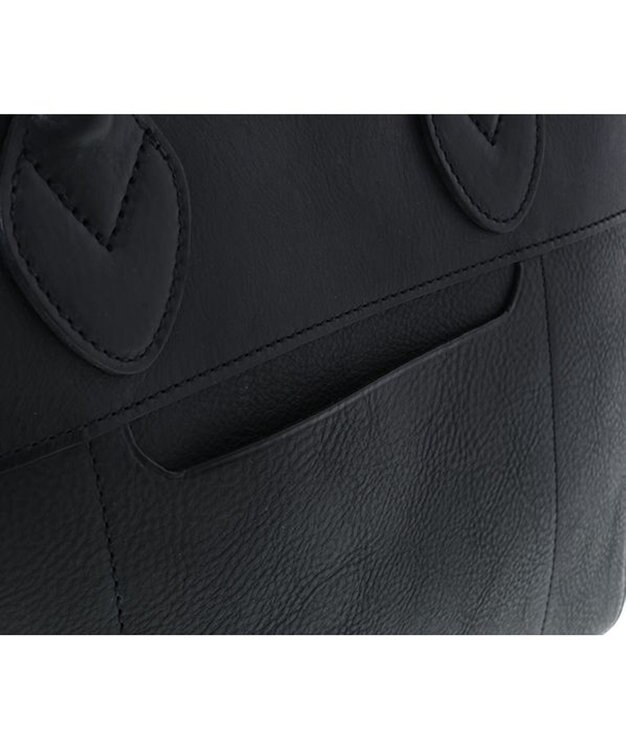 genten ミネルヴァ トートバッグ（中） クロ