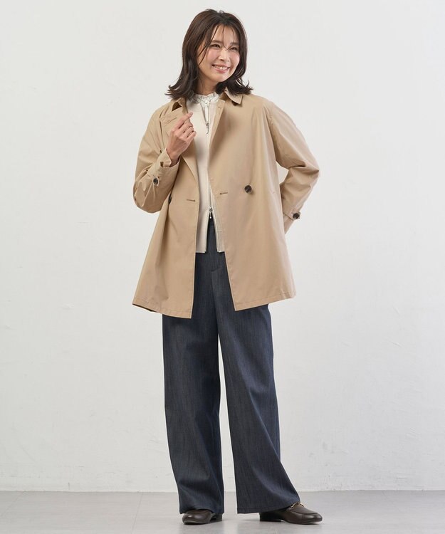 J.PRESS LADIES L Artirosa トレンチ コート ベージュ系
