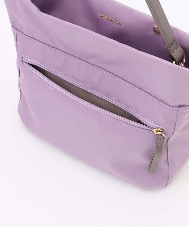 LA BAGAGERIE ダブルフロントポケット2WAYショルダー ライトパープル