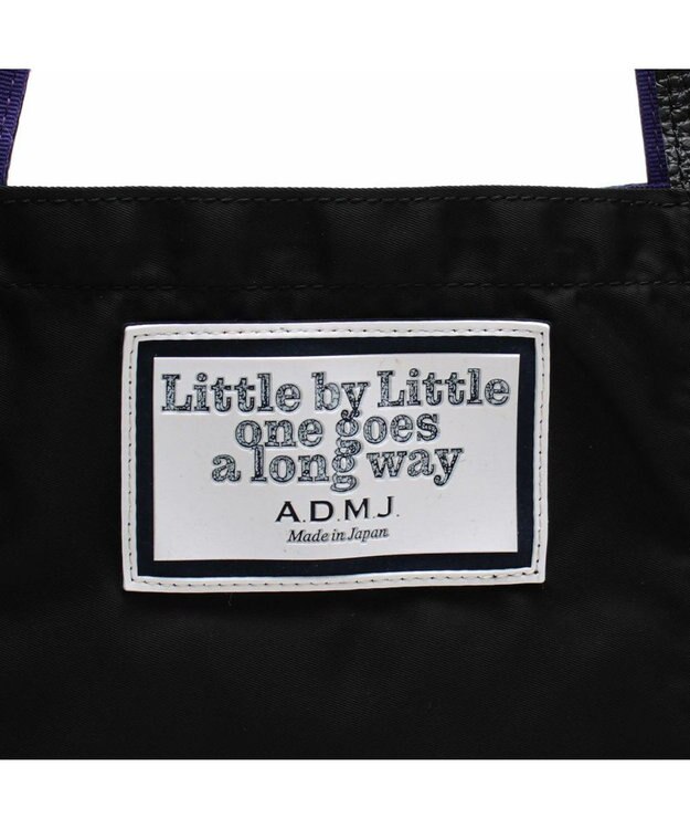 A.D.M.J. 【ナイロン】デービス/サブバッグL ブラック