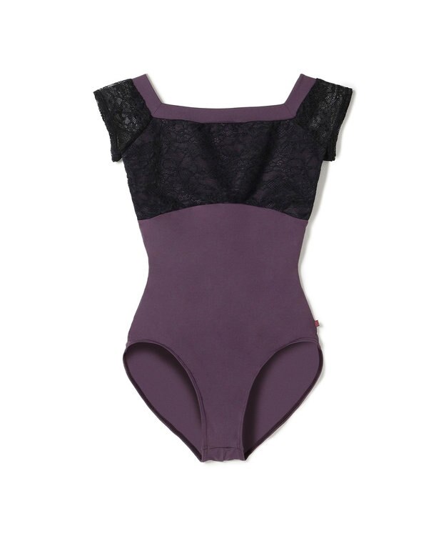 Chacott 【AKANE TAKADA】フレンチスリーブレオタード ブラックベリー