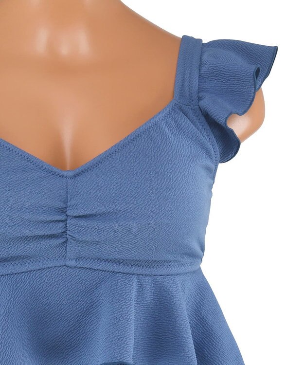 San-ai Resort（三愛水着楽園） 【SALE】【ナチュラルシェイプスイム　ライト】ノンワイヤービキニ　9M・11L　【San-ai Resort（サンアイリゾート）】 ブルー