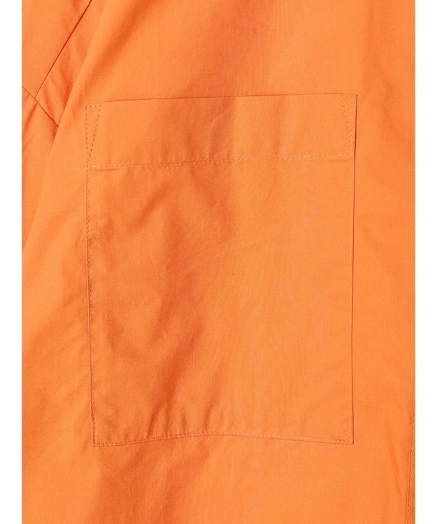 Green Parks ＫＢＦ　ショート丈ミリタリーシャツ Orange