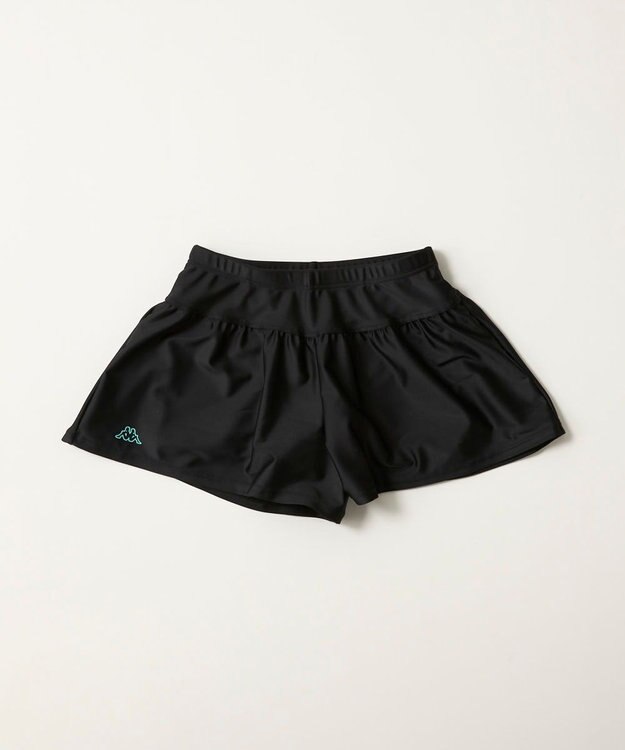 OP／FILA 【Kappa】フレアショートパンツ水着 ブラック
