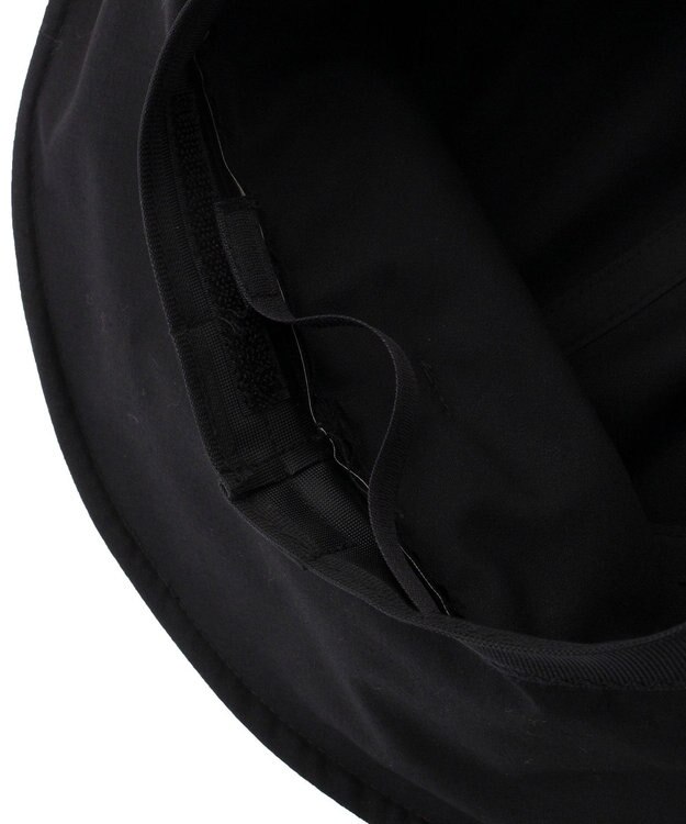 MOONBAT 【遮光100％/遮熱/UV】HIROKO KOSHINO(ヒロコ コシノ)遮光 ビッグリボンハット 帽子 広つば ゆったりMサイズ 手洗い可能/サイズ調整可能/日本製 ブラック