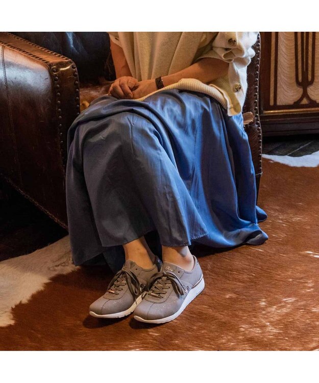 Riz raffinee <Riz raffinee>【le coq sportif×Riz raffinee】厚底スニーカー オーク