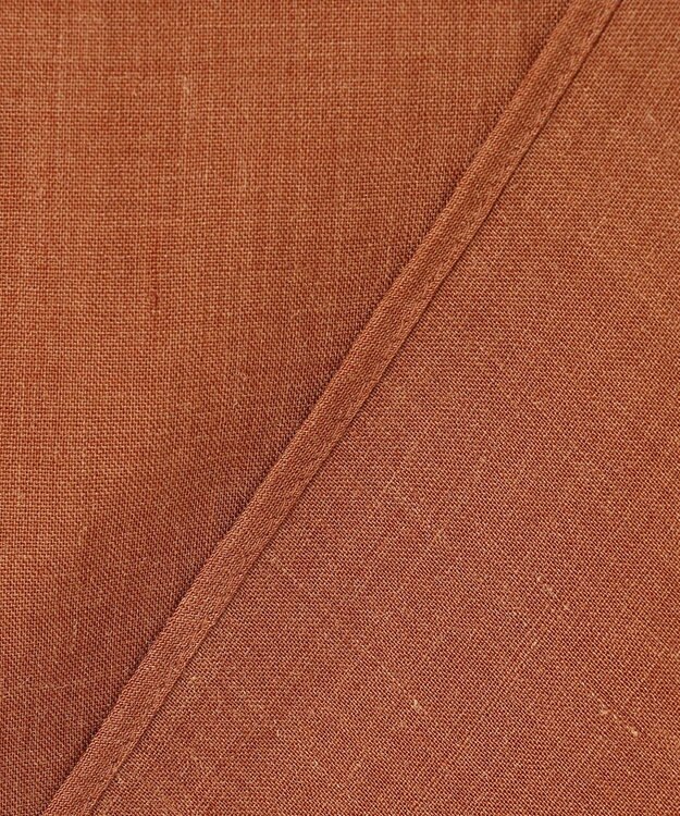 自由区 L 【カタログ掲載・接触冷感・洗える】ラミーローンプルオーバー ブラウス コッパー