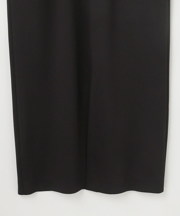 ANY SIS 【洗える】ベルスリーブナロー ドレス ブラック