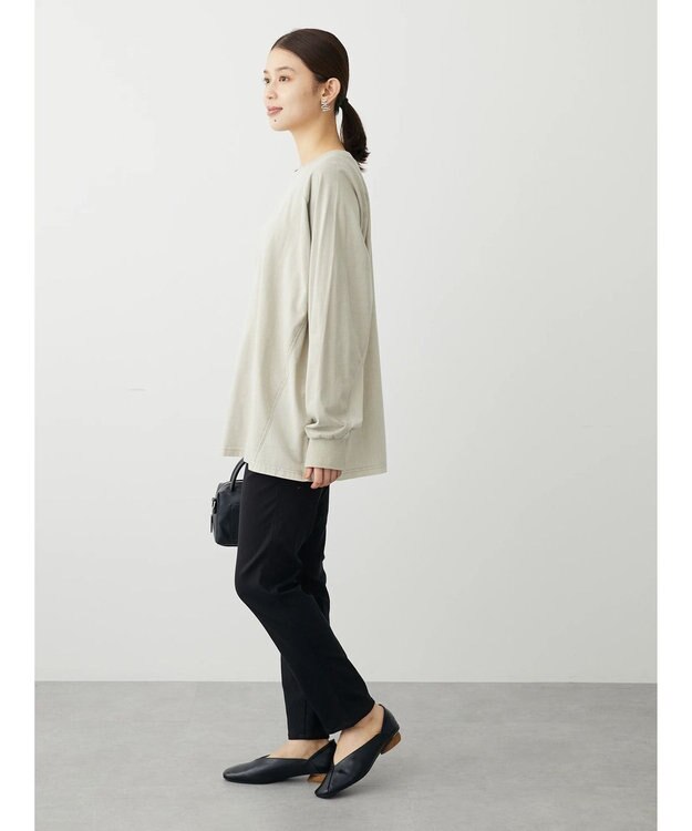 Green Parks ピグメントドッキングチュニック Beige