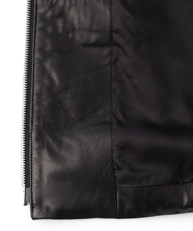 JOSEPH HOMME COLOMER LAMB NAPPA LEATHER JACKET ブラック系