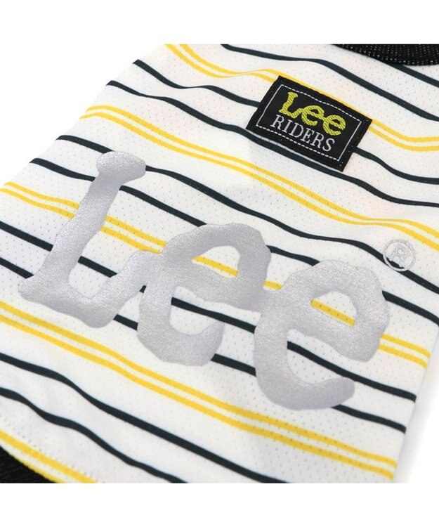 PET PARADISE Lee エコメイド 彩ボーダー タンクトップ 中型犬 大型犬 ホワイト×ブラック