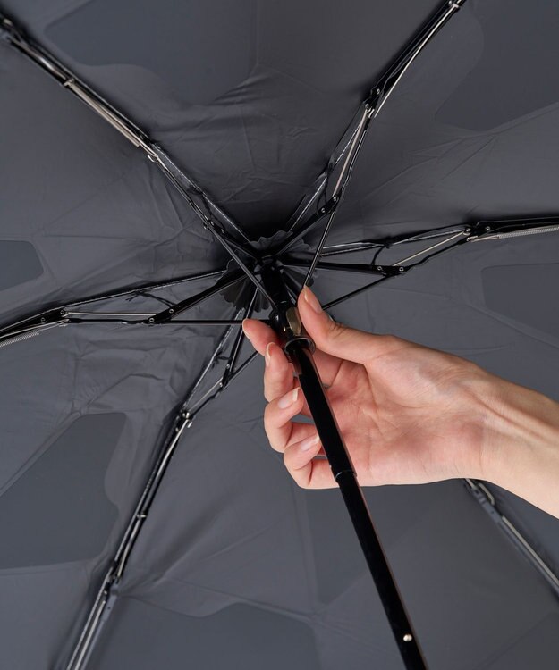 MOONBAT 【遮光100％】晴雨兼用 折りたたみ傘 コンパクト kowaza コワザ バイカラー ホワイト