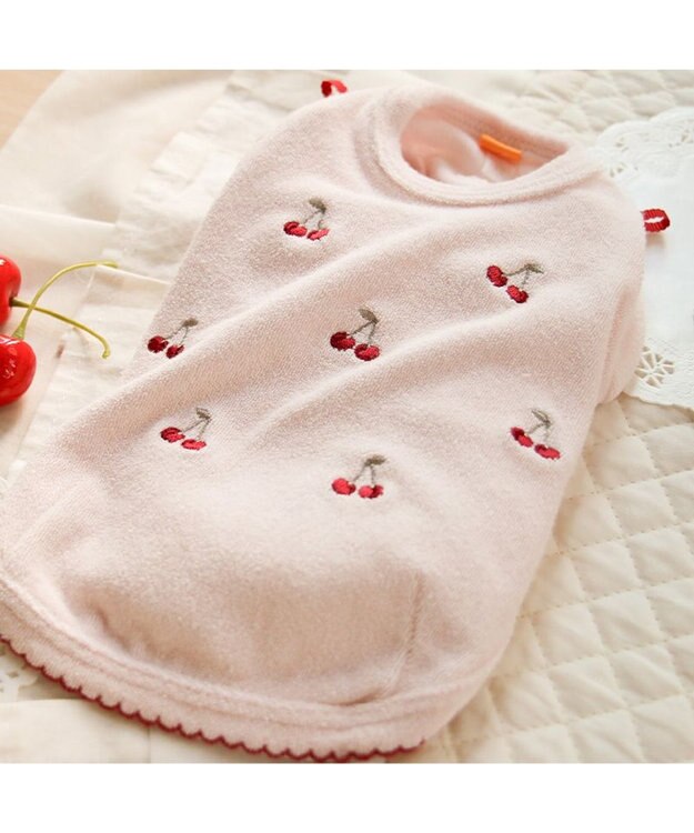 PET PARADISE ペットパラダイス サーモキープ Tシャツ 《チェリー》 超小型犬 小型犬 ベビーピンク