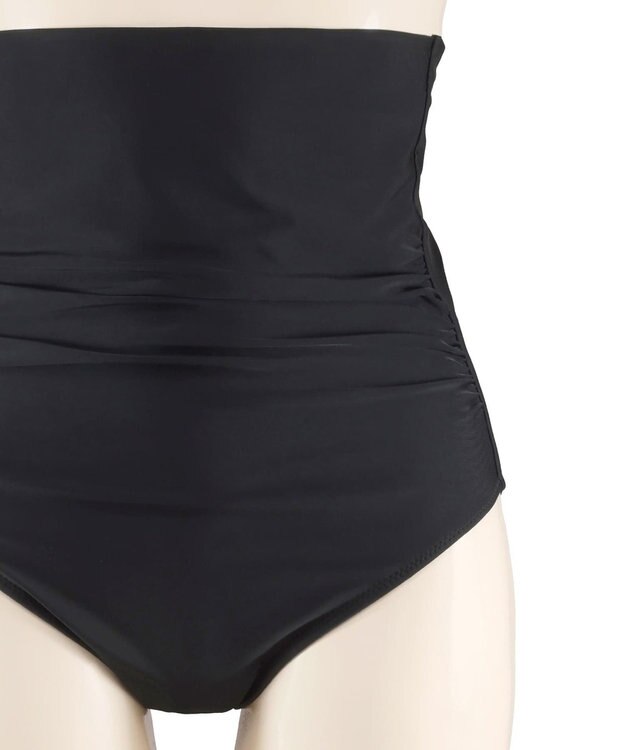 San-ai Resort（三愛水着楽園） 【San-ai Resort×PEACH　JOHNコラボ】【ナイスバディ水着】フリルワイヤービキニ　9M・11L　【San-ai Resort（サンアイリゾート）】 ブラック