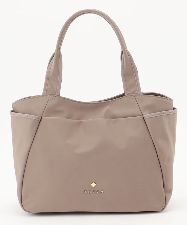 TOCCA 【撥水】T-JARDIN NYLON M トートバッグ M ベージュ系