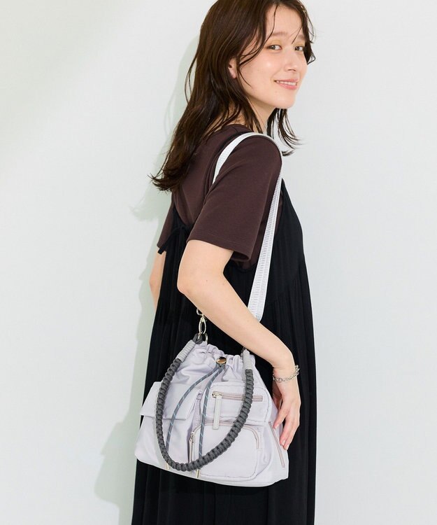 Green Parks 収納アドバイザー監修ショルダーバッグ Light Gray