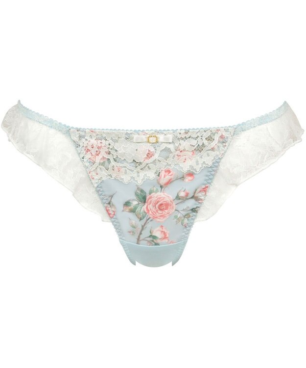 WACOAL ルジェ Ｔバック ショーツ 【ハーモニーフィットブラ】 【リボンブラ】 BCA444・BCA744とペア 透けにくい(フロント) ソング はきこみ丈あさめ レディース PCA444 /ワコール ターコイズ