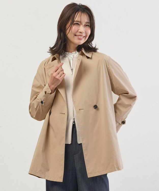 J.PRESS LADIES L Artirosa トレンチ コート ベージュ系