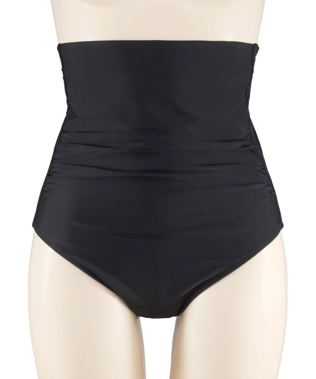 San-ai Resort（三愛水着楽園） 【San-ai Resort×PEACH　JOHNコラボ】【ナイスバディ水着】フリルワイヤービキニ　9M・11L　【San-ai Resort（サンアイリゾート）】 ブラック