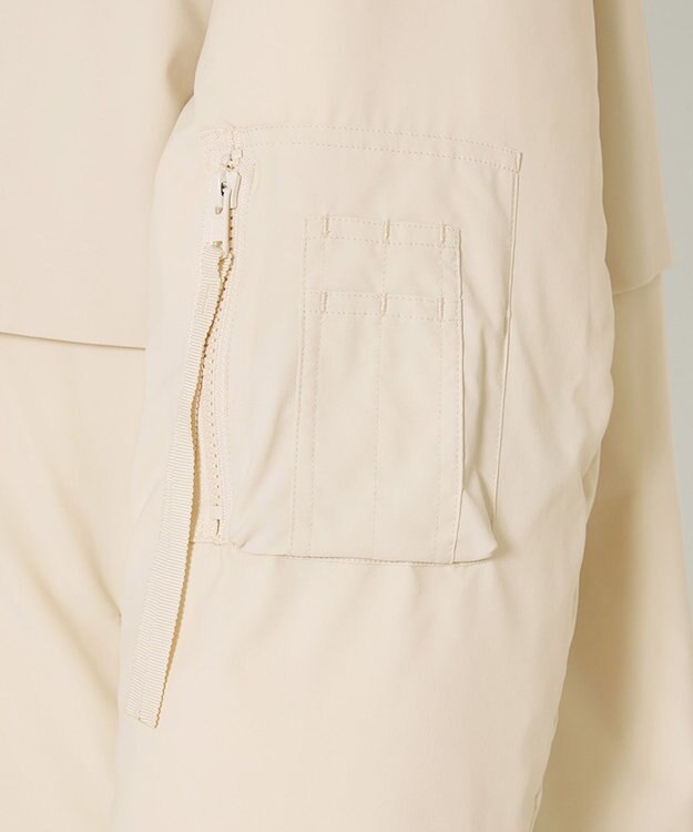 uncrave 【撥水・洗濯機洗い可】プルーフ ダウン ロングコート（uncrave WHITE） エクリュ