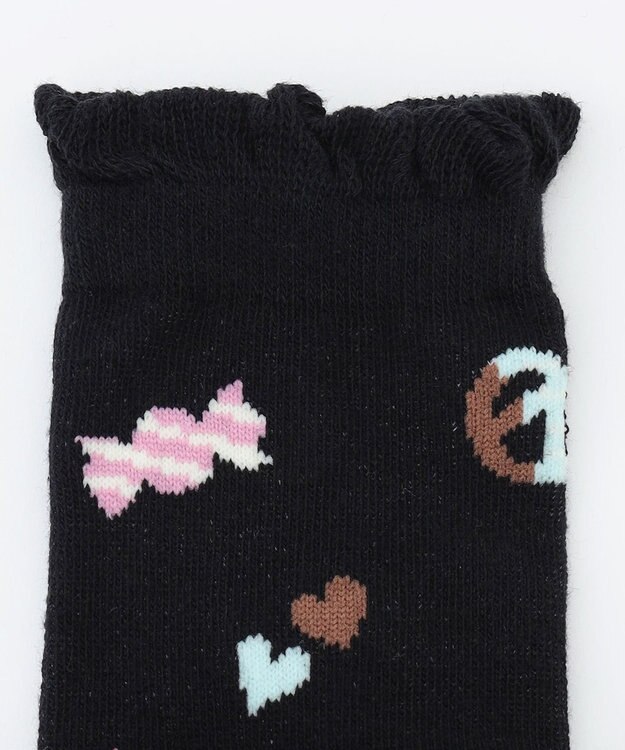 ANY KIDS 【3点セット】ソックス （ガーリー音符） ホワイト