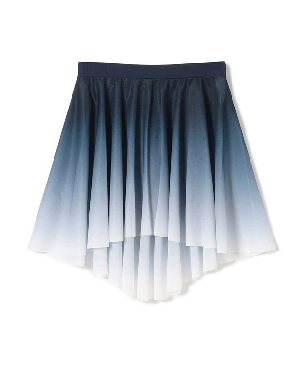 Chacott スカート ネイビーグラデーション