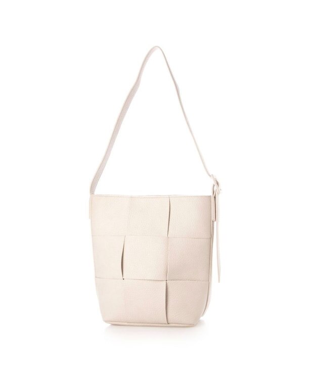 UNBILLION カシュカシュ cachecache / イントレチャートショルダーバッグ アイボリー