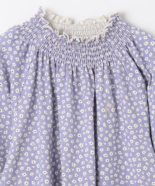 組曲 KIDS 【150-160cm】シャーリング Tシャツ マローブルー系5