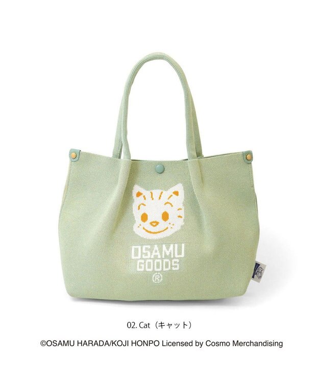 ROOTOTE 6287【オサムグッズ】OSAMU GOODS(R)×ROOTOTE デリ.ルフル.オサム-A 02：キャット