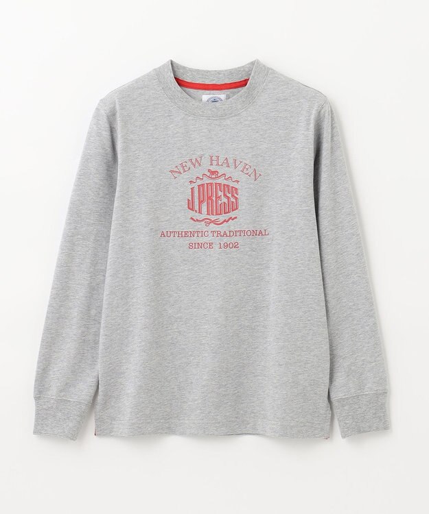 J.PRESS KIDS 【110-130cm】フロントロゴ カットソー グレー系