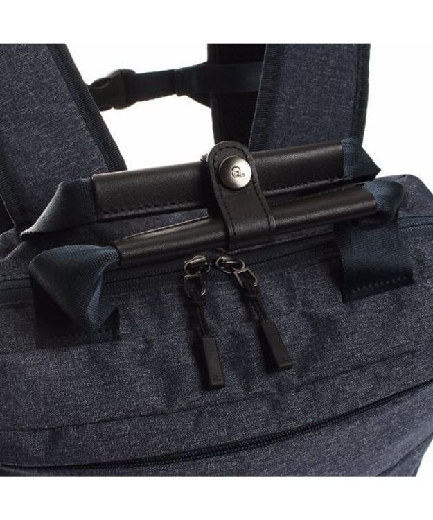 ACE BAGS & LUGGAGE ace. ホバーライト 軽量スリムでPC収納可能。自転車通勤に最適なビジネス対応型A4リュック 59004 エース ネイビー