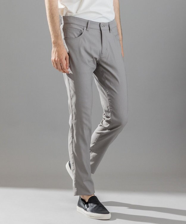 JOSEPH HOMME 新素材【洗える/ストレッチ】テクノドライストレッチ   5ポケットパンツ /  STICK 5P ライトグレー系