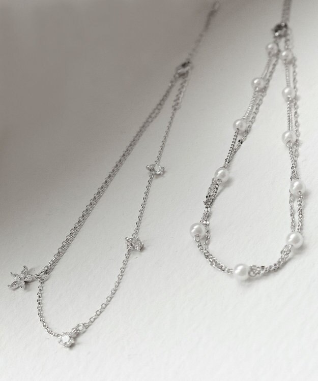 Tiaclasse 【選べるデザイン】チェーンアンクレット シルバーB